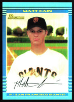 Matt Cain 2013 Bowman Blue Sapphire Refractor Rookie Reprint Series Mint Card #BDP25
