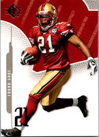 Frank Gore 2008 SP Authentic Series Mint Card #97
