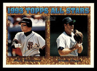 Matt Williams / Wade Boggs 1994 Topps Series Mint Card #386
