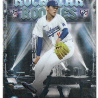 Roki Sasaki 2025 Bowman Chrome Rockstar Rookies Series Mint Card #RR20