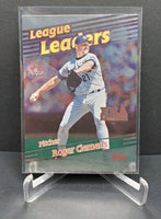Roger Clemens 1998 Topps League Leaders Series Mint Card #232
