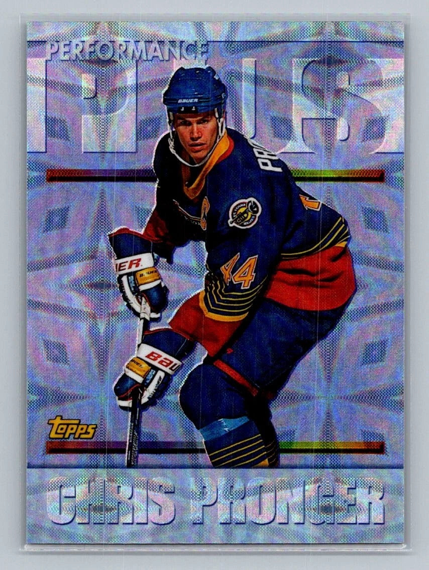 Chris Pronger 1998 1999 Topps Season's Best Performance Plus Card #SB25