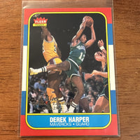 Derek Harper 1996 Fleer Metal Decade Series Mint Card #M3
