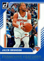 Jalen Brunson 2024 2025 Panini Donruss Franchise Features Series Mint Card #14
