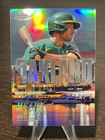 Matt Olson 2022 Topps Chrome Heart Of The City Series Mint Card #HOC-11
