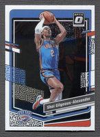 Shai Gilgeous-Alexander 2023 2024 Donruss Optic Series Mint Card #104
