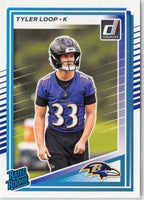 Tyler Loop 2025 Donruss Mint Rated Rookie Card #382

