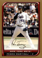 Pedro Martinez 2008 Bowman Gold Series Mint Card #195
