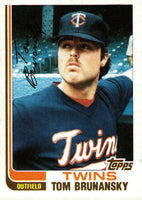 Tom Brunansky 1982 Topps Traded Series Card #13T (Copy)
