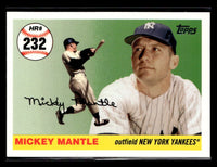 Mickey Mantle 2008 Topps Mickey Mantle Home Run History Series Mint Card #MHR232
