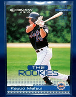 Kazuo Matsui 2004 Donruss The Rookies Series Card #36
