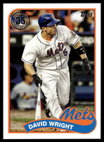 David Wright 2023 Topps 35th Anniversary Series Mint Card #89B2-15
