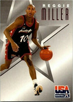 Reggie Miller 1996 Skybox Texaco USA Series Mint Card #5
