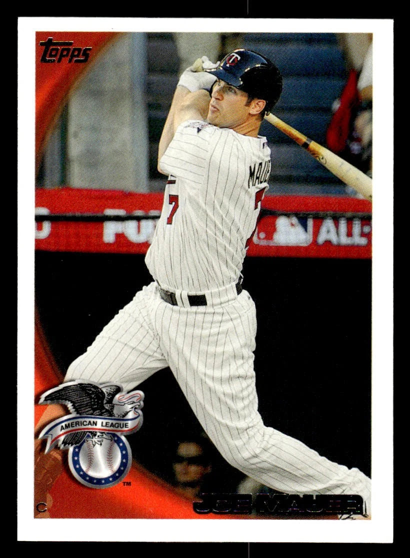 Joe Mauer 2010 Topps Update Series Mint Card #US-320