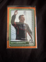 Matt Dibenedetto 2025 Panini Donruss Orange Velocity Card #67
