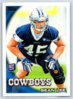 Sean Lee 2010 Topps Series Mint Rookie Card #107
