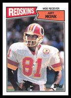 Art Monk 1987 Topps Series Mint Card #69
