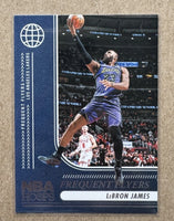 Lebron James 2024 2025 NBA Hoops Frequent Flyers Series Mint Card #13
