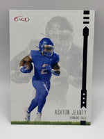 Ashton Jeanty 2025 Sage Black Series Rookie Card #55
