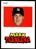 Mark Teixeira 2012 Topps Archives Sticker Series Mint Card #67S-MT
