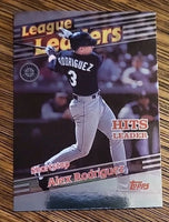 Alex Rodriguez 1998 Topps League Leaders Series Mint Card #228
