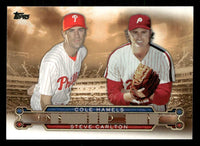 Steve Carlton / Cole Hamels 2015 Topps Inspired Play Series Mint Card #I-5

