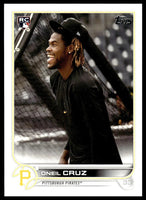 Oneil Cruz 2022 Topps Rookie Image Variations Series Mint Card #537
