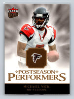 Michael Vick 2006 Ultra Postseason Performers Series Mint Card #UPP-MV
