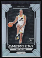 Cody Williams 2024 2025 Panini Prizm Emergent Series Mint Card #12
