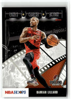 Damian Lillard 2019 2020 Panini NBA Hoops Lights Camera Action Series Mint Card #8
