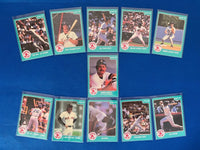 Wade Boggs 1988 Star Company 11 Card Complete Set

