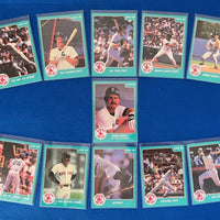Wade Boggs 1988 Star Company 11 Card Complete Set