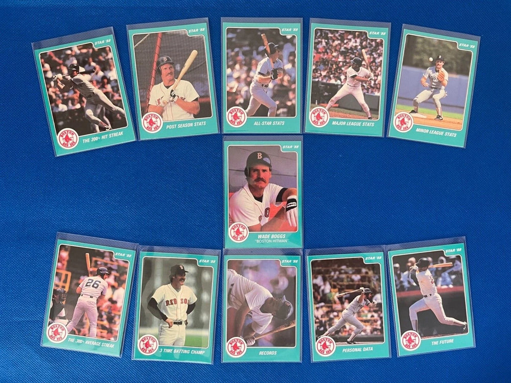 Wade Boggs 1988 Star Company 11 Card Complete Set