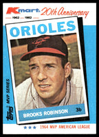 Brooks Robinson 1982 Topps Kmart 20th Anniversary Series Mint Card #5
