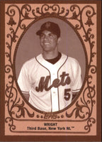 David Wright 2008 Topps Baseball Trading Card History Insert Card #TCH27
