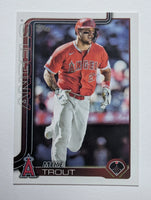 Mike Trout 2025 Topps Series Mint Card #200
