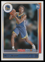 Moses Moody 2021 2022 Hoops Series Mint Rookie Card Basketball Card #229
