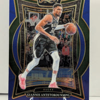 Giannis Antetokounmpo 2024 2025 Panini Select Concourse Blue Series Mint Card #43
