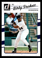 Kirby Puckett 2017 Donruss Series Mint Card #184
