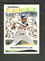 Hank Aaron 2013 Topps Heritage Flashbacks Series Mint Card #BF-HA
