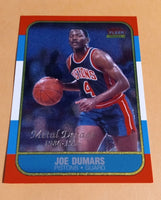 Joe Dumars 1996 Fleer Metal Decade Series Mint Card #M2
