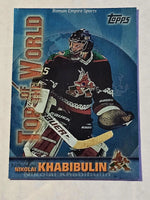 Nikolai Khabibulin 1999 2000 O-Pee-Chee Top of the World Card #TW8
