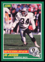 Bo Jackson 1989 Score SpeedBurner Series Mint Card #314
