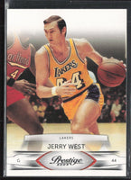 Jerry West 2009 2010 Panini Prestige Series Mint Card #150
