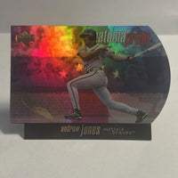 Andruw Jones 1998 Upper Deck National Pride Mint Card #NP8
