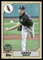 Chris Sale 2017 Topps 1987 Topps Baseball 30th Anniversary Series Mint Card #87-28
