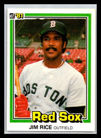 Jim Rice 1981 Donruss Series Mint Card #338
