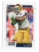 Dexter Williams 2019 Score Series Mint Rookie Card #342
