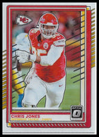 Chris Jones 2025 Donruss Optic Series Mint Card #82
