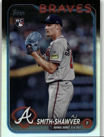 AJ Smith-Shawver 2024 Topps Update Rainbow Foil Card #US316
